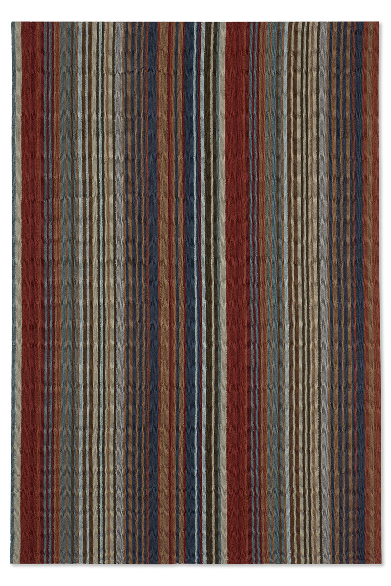 Harlequin Spectro Stripes-Teal/Sedonia/Rust outdoor 442103